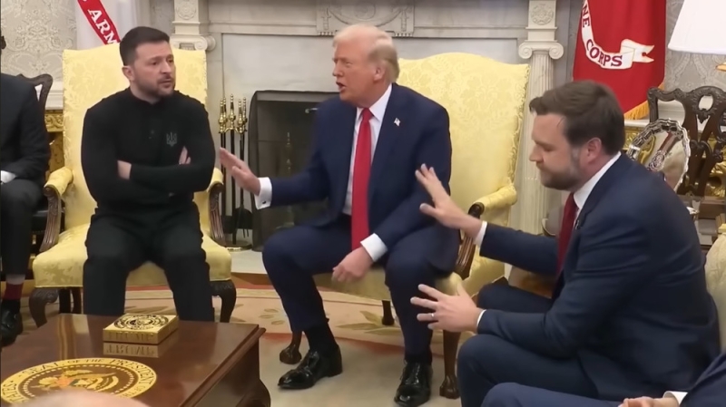 Трамп и Зеленский поругались в Белом доме. Видео и стенограмма