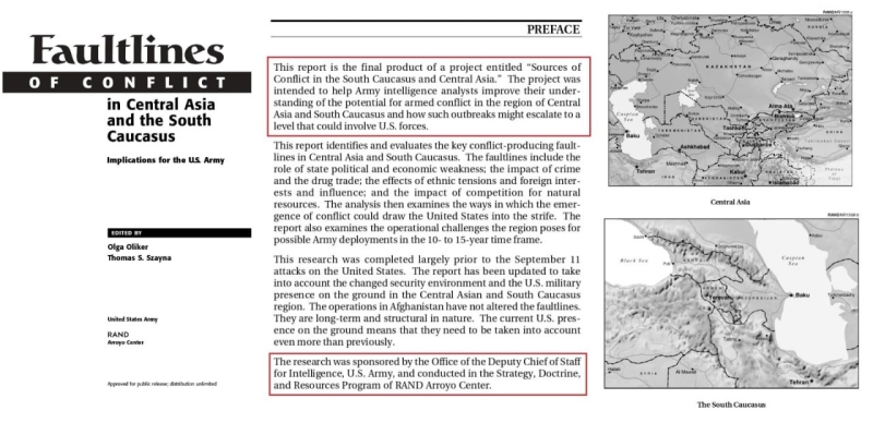 Центральная Азия: американская стратегия новых конфликтов (часть II)