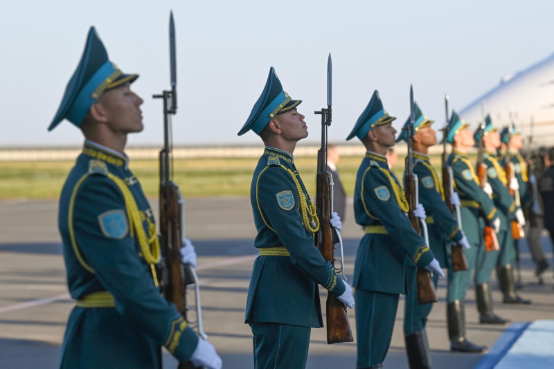 Король Иордании прибыл в Астану