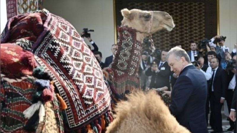 В Авазе прошел саммит лидеров Туркменистана, Азербайджана и Узбекистана