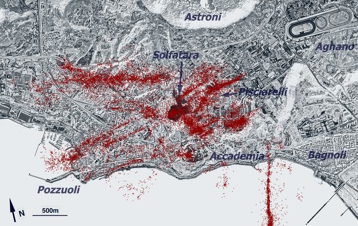 Модель искусственного интеллекта выявила скрытые сейсмические циклы и разломы в Кампи Флегрей в Италии