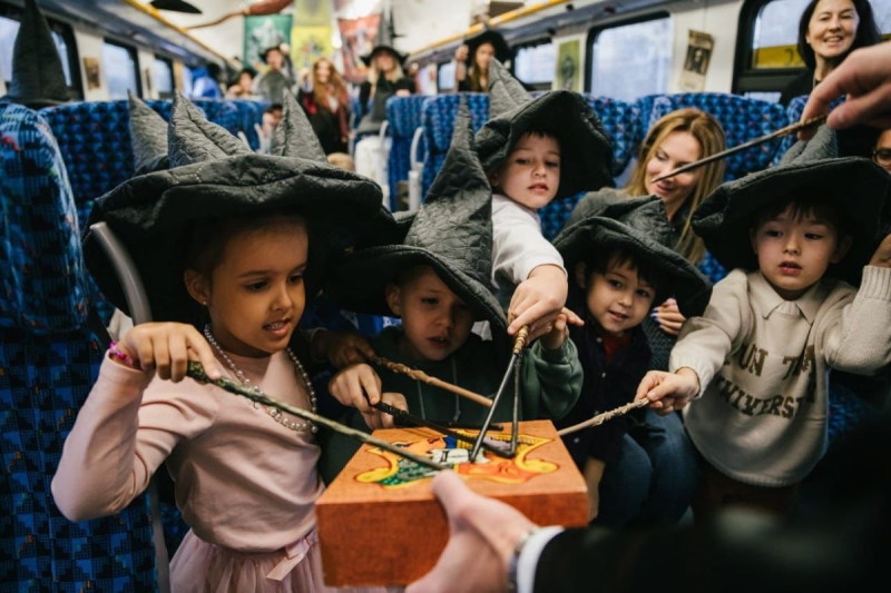 «Поезд Поттера» запустили из Астаны