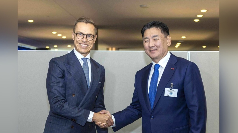 Президент Финляндии пригласил президента Монголии посетить Финляндию