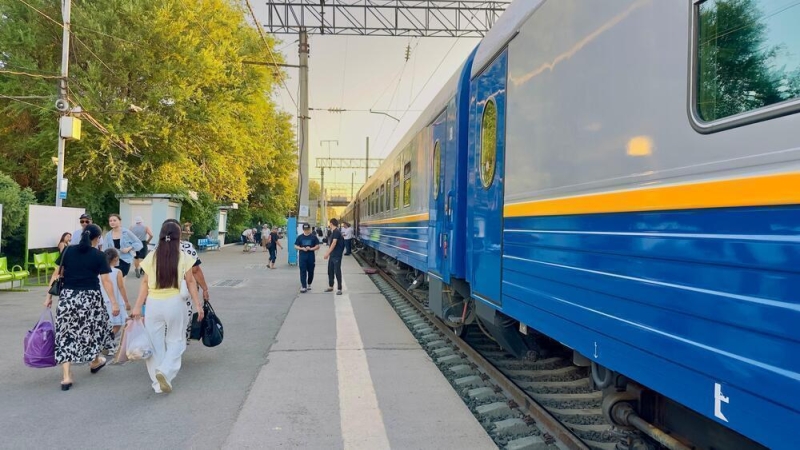 Между Алматы и Москвой возобновлено прямое железнодорожное сообщение