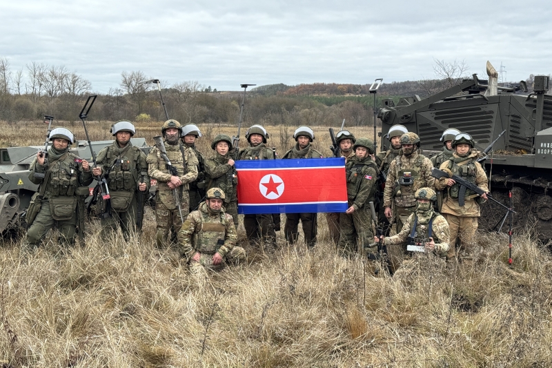 Корейский солдат на Курской дуге