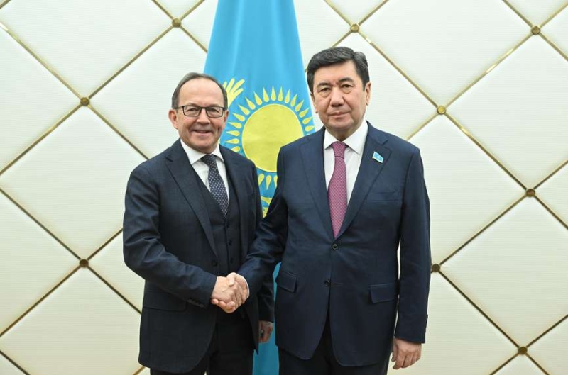 Кошанов и Хаубнер обменялись мнениями по усилению совместной работы