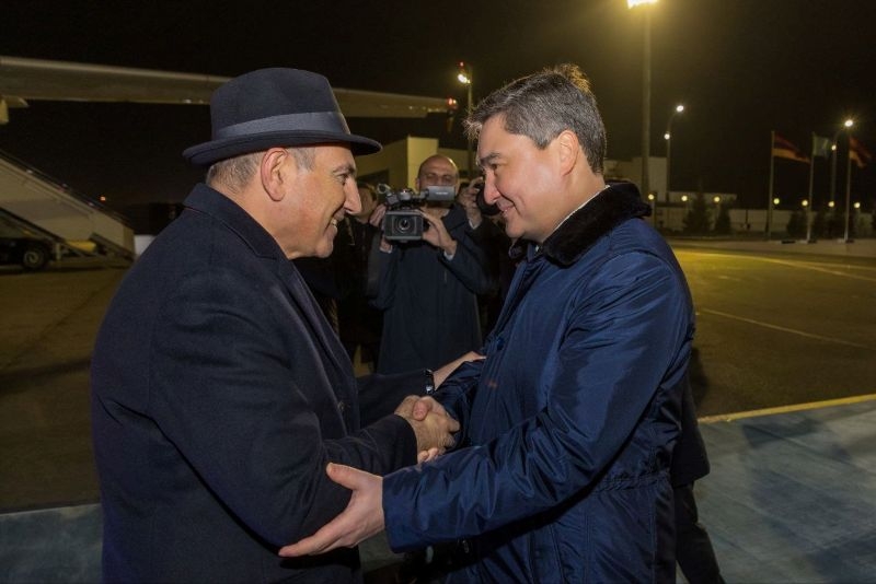 Премьер-министр Армении Никол Пашинян прибыл в Астану