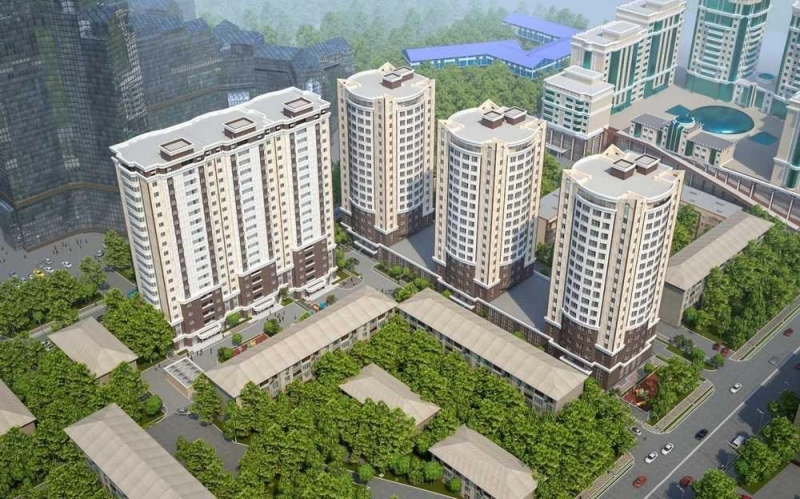 Алматинцы пытаются отстоять сквер от застройки компанией депутата Набиева