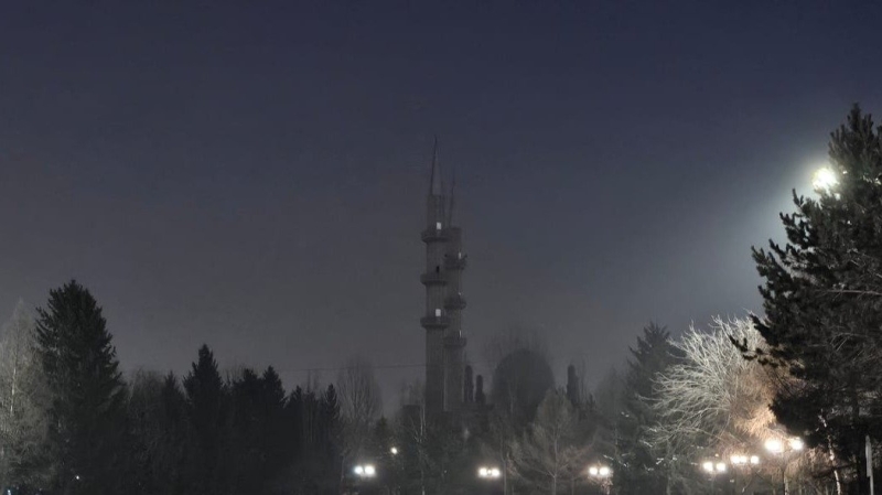 Как в «Сайлент Хилле»: густой смог вновь окутал Усть-Каменогорск