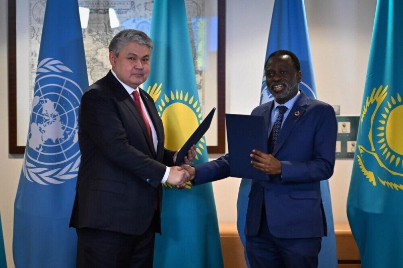 МИД Казахстана и университет ООН подписали меморандум о взаимопонимании