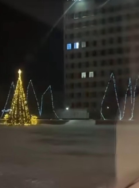 Новогодний скандал в Степногорске: акимату пришлось извиняться перед жителями за снежный городок