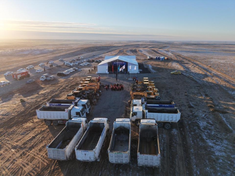 В Туркестанской области начали строить солнечную электростанцию мощностью 300 МВт