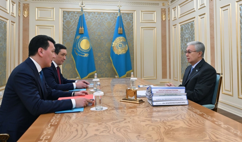 Глава государства ознакомился с предложениями по конституционной реформе