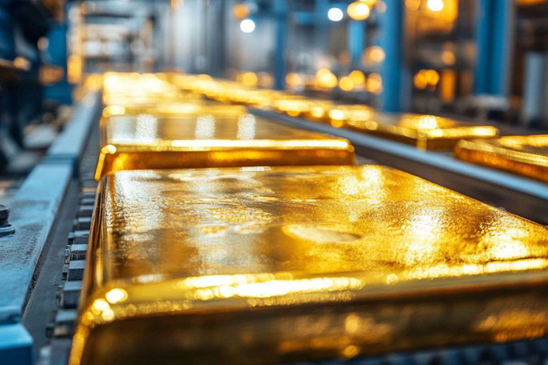 Дубайское золото подешевело из-за конфликта на Ближнем Востоке - Bloomberg